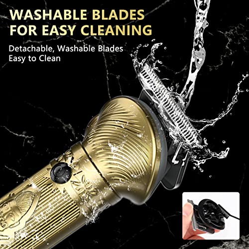 Amuliss Beard Trimmer For Men, Hair Clippers Trimmer Professional, Electric Shaver Razor Shaving Machine For Mustache, Body, Facial, Nose Hair Cutting, Beard Grooming Kit With Bag, Gift For Him #TOP3