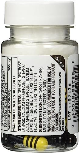 yellow hornet herbal dietary supplement 20ct lot of 6 x  120 capsules