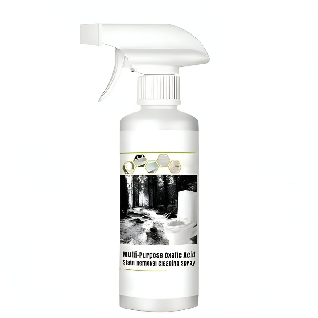 Oxalic Stain Removal Spray | Hard Water & Limescale Remover, Kitchen & Bathroom Degreaser, Pet Odour Eliminator | Eco-Friendly Surface Cleaner 200ml