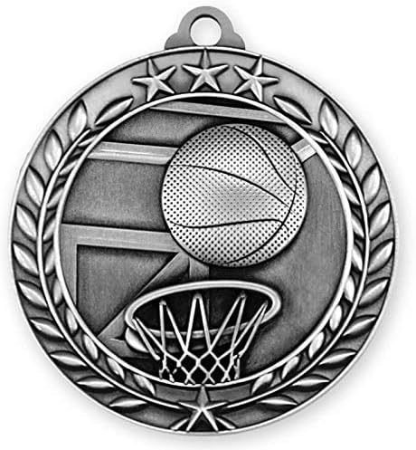 Express Medals Various Styles 1 to 50 Pack Gold Color Basketball Medals Trophy Award Medal Trophies Gift Prize Tournament Champion Team 1st Place First WAM903