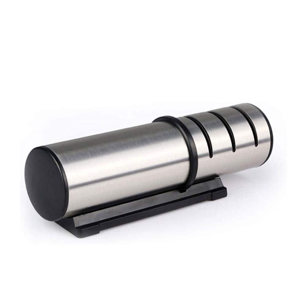 Manual Knife Sharpener 3-Stage Knife Sharpener for Sharpening Kitchen Knives 304 Stainless Steel Sharpening Tool with Diamond Coated