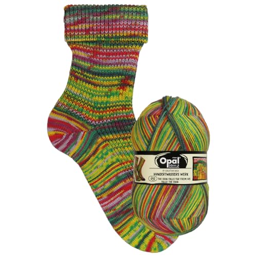 Opal - Opal Nach Hundertwasser Edition 4056-692 (425m) 4-Veli Durevole Calzino Filato - 1x100g Opal - Opal Nach Hundertwasser Edition 4056-692 (425m) 4-Veli Durevole Calzino Filato - 1x100g