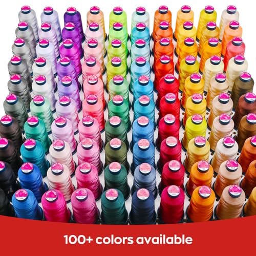 Image of Poolin Polyester Machine Embroidery Thread 4000M 40WT Cream Beige 0674 | Smooth Feeding with Stable Tension for Clean, Consistent Stitching on Home and Commercial Embroidery Machines