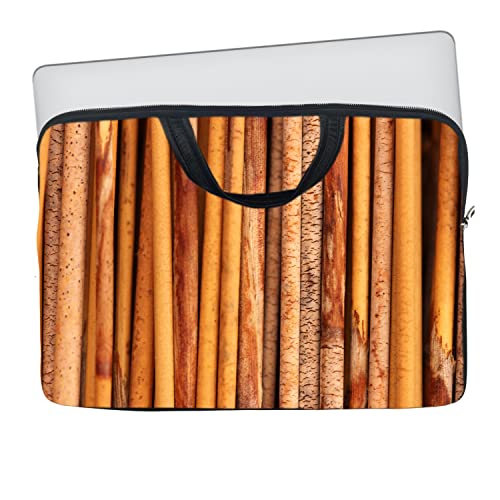 Image of Theskinmantra Bamboo Thins Laptop Sleeve Bag with Zipper & Handle for Screen Size 15.6 inches Laptop /Notebook 15.6 / MacBook 15.4 / Chrombook 15.6.