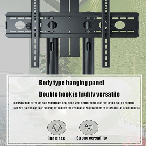 Soporte móvil para TV con ruedas para panel plano miniatura 4