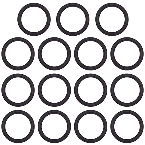 Image of DERNORD 2 inch Buna-N (NBR) Sanitary Gasket Fits Tri-Clover Type Ferrule (Pack of 15)