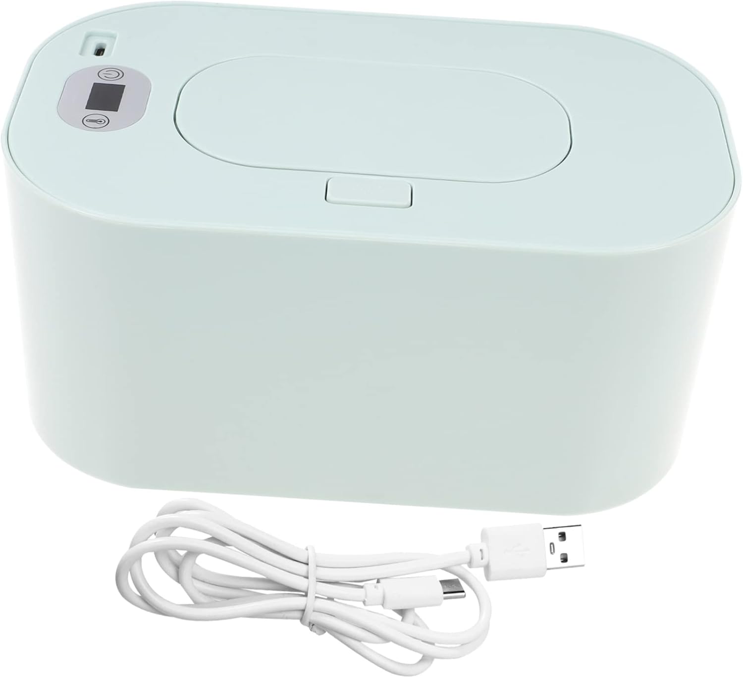 WOONEKY USB Baby Wipe Warmer Portable Tissue Dispenser Design Travel-Friendly Wet Tissue Heater for Babies Compatible Diaper Bags
