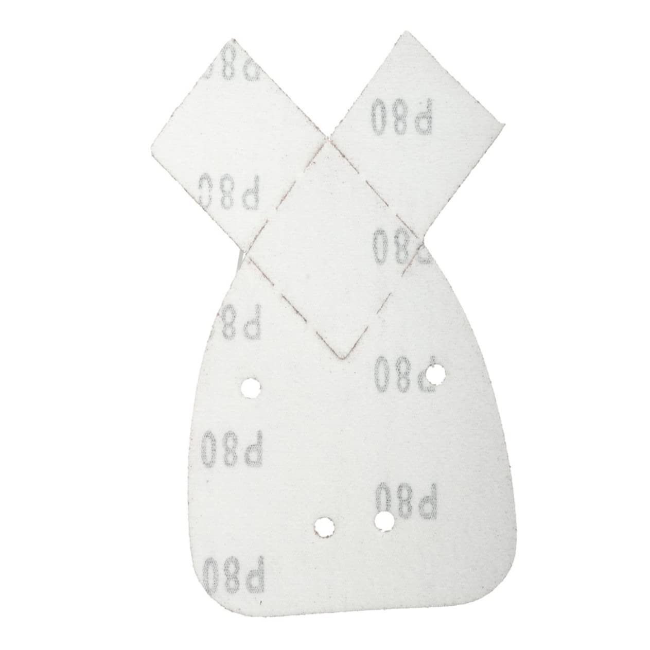 40pcs Hook and Loop Sanding Discs Grit for Woodworking and Craft Projects Moisture-Resistant Non-Woven Abrasive Pads for Finishing and Deburring