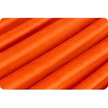 90" Wide Original Shannon Minky Solid Mandarin Cuddle 3 Extra Wide