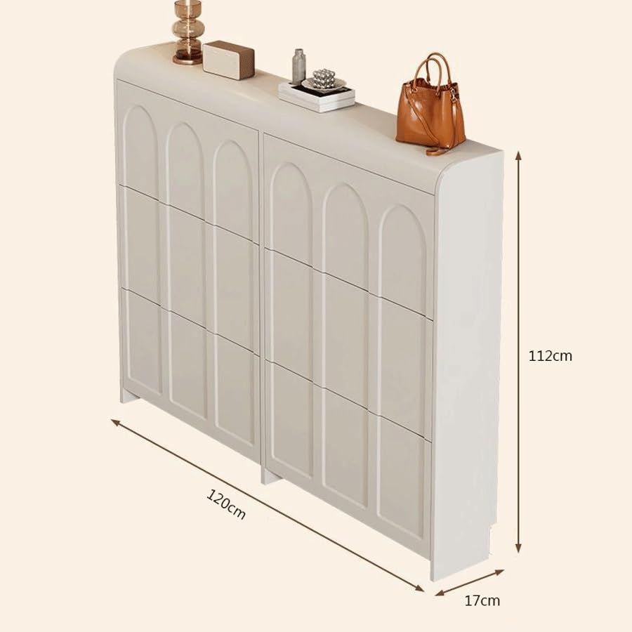 Scarpiere Scarpiera Flip Bucket montata a Parete, Ingresso Integrato