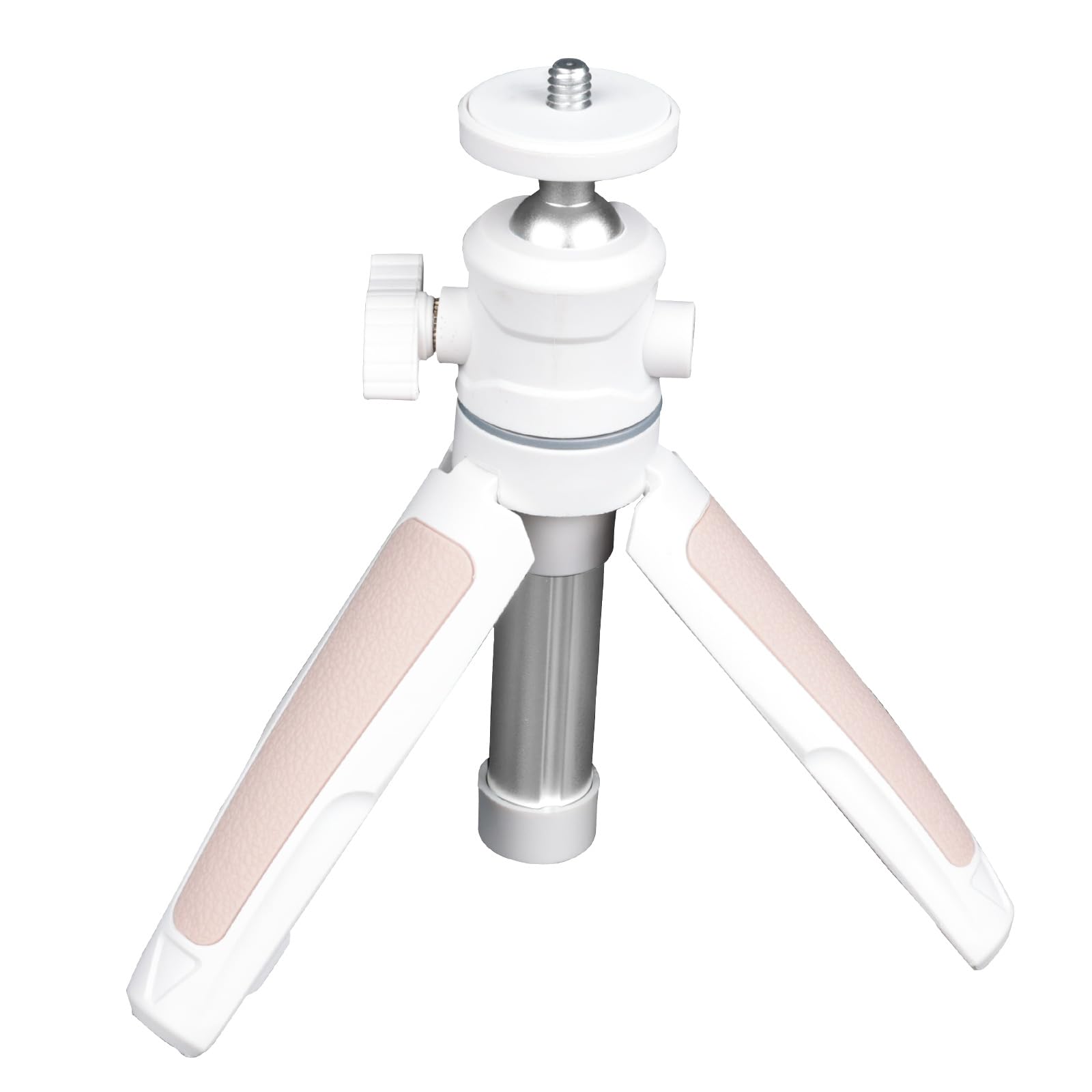 Wurkkos White Mini Telescopic Tripod, Handheld Stand With 360° Flexible Ball Head And 1/4" Screw For Cl01 Camping Lantern & Hd02 Torch