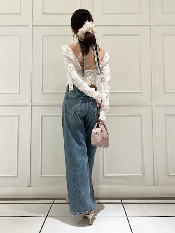 スナイデル] Chacottレース柄編みプルオーバー SWCT251001 レディース