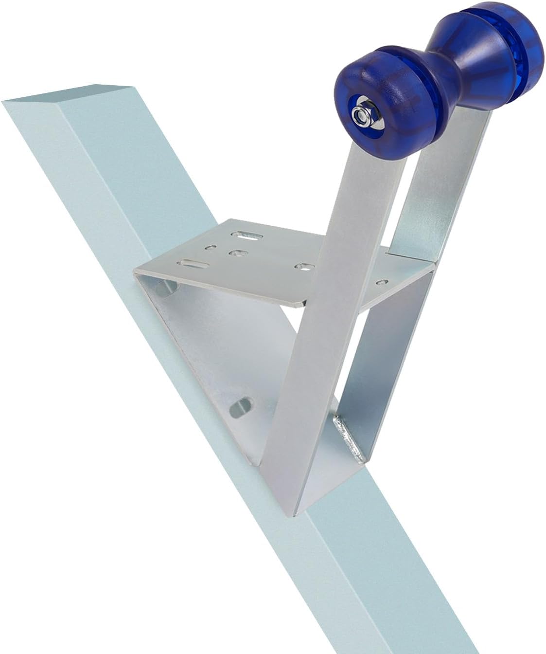 Winch Stand W/Roller Fit for 2" and 3" Winch Posts Compatible with Universal Boat Parts Steel Rubber Galvanized