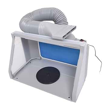 ★未使用品　LEDライト付きパワフルファン塗装ブース★ LEDライト付パワフルファン塗装ブース』を発売 | サンコー株式