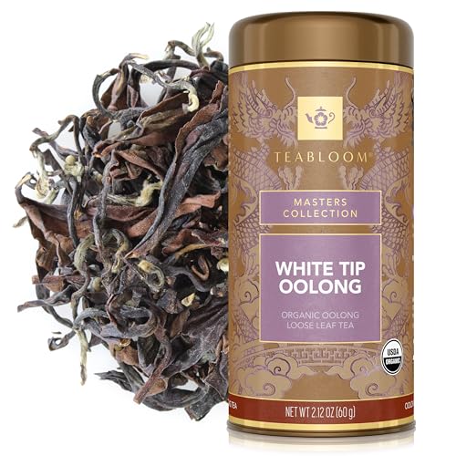 Teabloom Organic White Tip Oolong Loose Leaf Tea