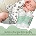 ALVABABY Diaper Liners for Baby Cloth Diaper Flushable Disposable Natural Soft Fragrance Free Chlorine Free 11.8 x 7.1 Inch 1 Roll 400 Sheets
