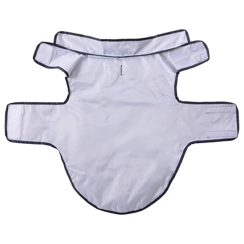 Impermeabile per cani, blu navy, in poliestere, XL, con strisce riflettenti, impermeabile e riflettente, per autunno, inverno e attività all'aperto, protezione da pioggia e freddo