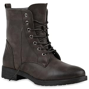 stiefelparadies Damen Schnürstiefeletten Boots Camouflage Stiefeletten Leder-Optik Schnür Übergrößen Schuhe 121105 Dunkelbraun Grau 38 Flandell stiefelparadies Damen Schnürstiefeletten Boots Camouflage Stiefeletten Leder-Optik Schnür Übergrößen Schuhe 121105 Dunkelbraun Grau 38 Flandell