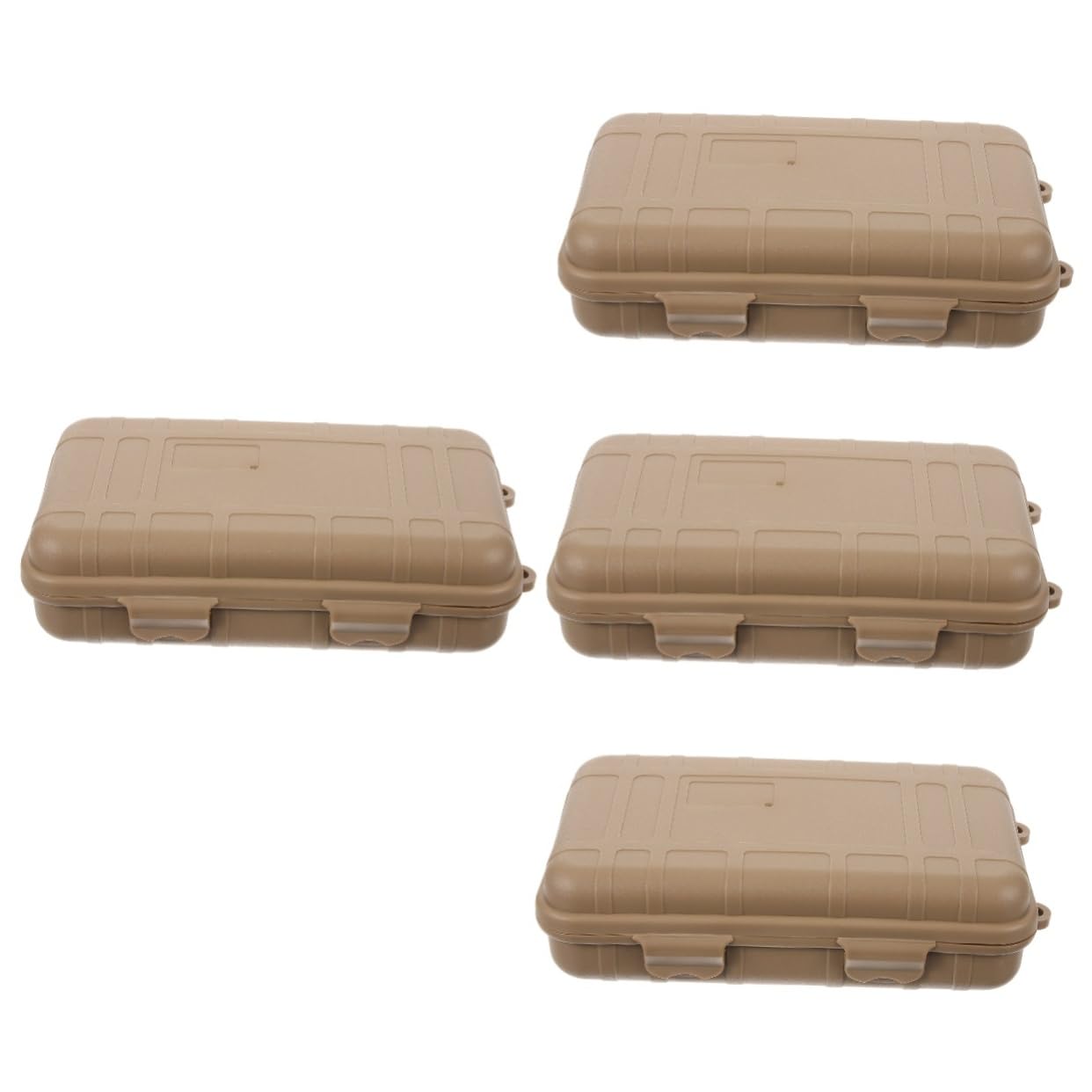 Toyvian Multi Funktionale Überlebensbox Stoßfeste und wasserdichte Aufbewahrungsbox für Outdoor Aktivitäten für Camping und Survival Robustes Material Tragbar und Langlebig