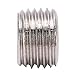 Pipe Plug Hex Screwed Head Iron Pneumatic Connector 1/4 331 Fastener Hardware 25Pcs High Density Wear for Industrial Equipment Durable Iron Material