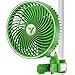 WiFi/WLAN günstig Kaufen-VIVOSUN 1er-Packung 15cm AeroWave E6 Clip-Ventilator mit EC-Motor und Smarter WiFi-Kontrolle, Grow Tent Clip-Fan mit 10-Geschwindigkeitsstufen für Hydroponische Luftzirkulation, Grün