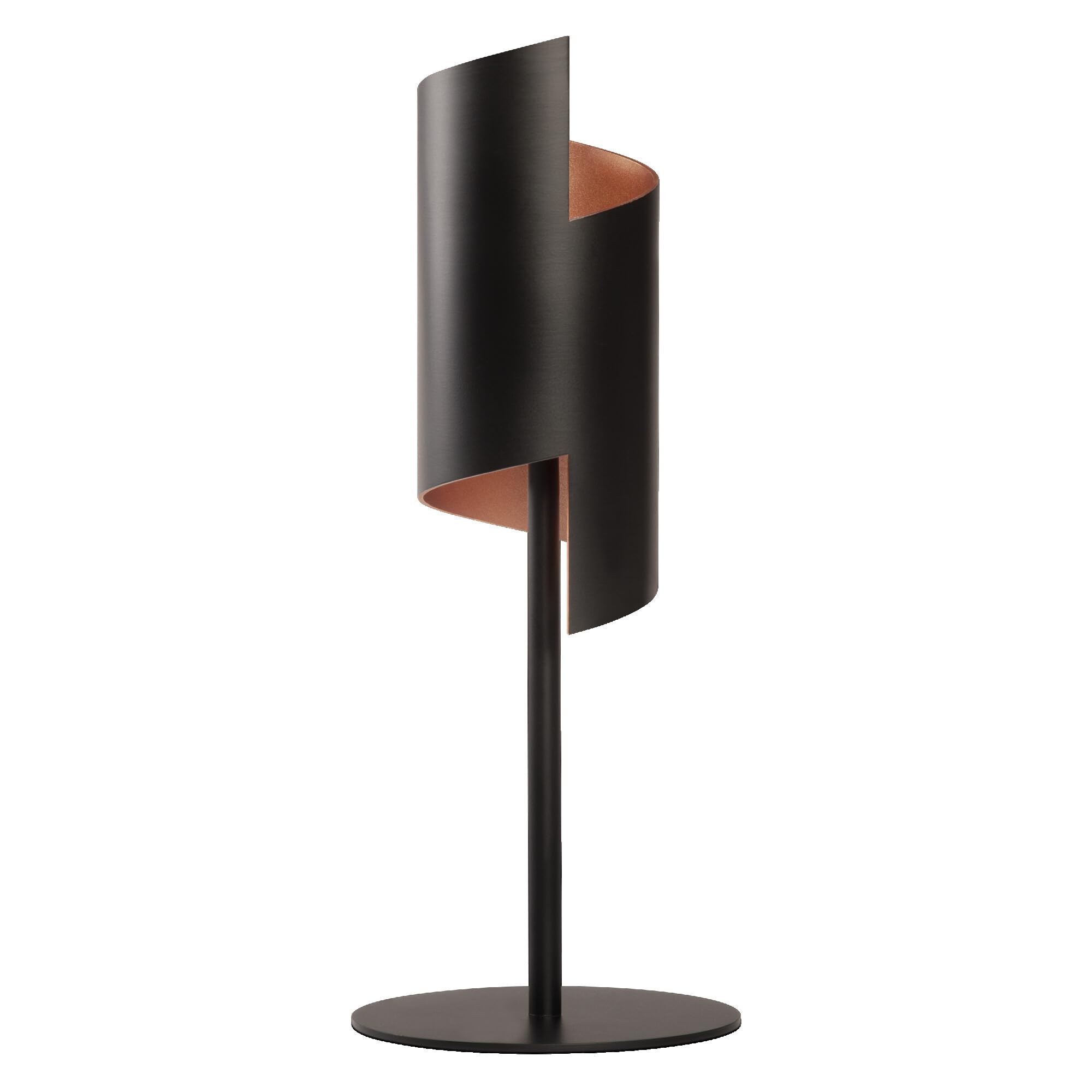 LEDVANCE SMART+ DECOR Twist lampada da tavolo WiFi, nera, 12W, 840lm, luce bianca regolabile 3000-6500K, DIM, luce verso l'alto e il basso, controllabile tramite app, compatibile con Amazon, Google