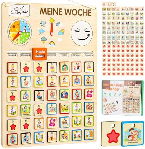 LZDMY Tabla de Recompensas para Niños, Planificador Magnético de ...