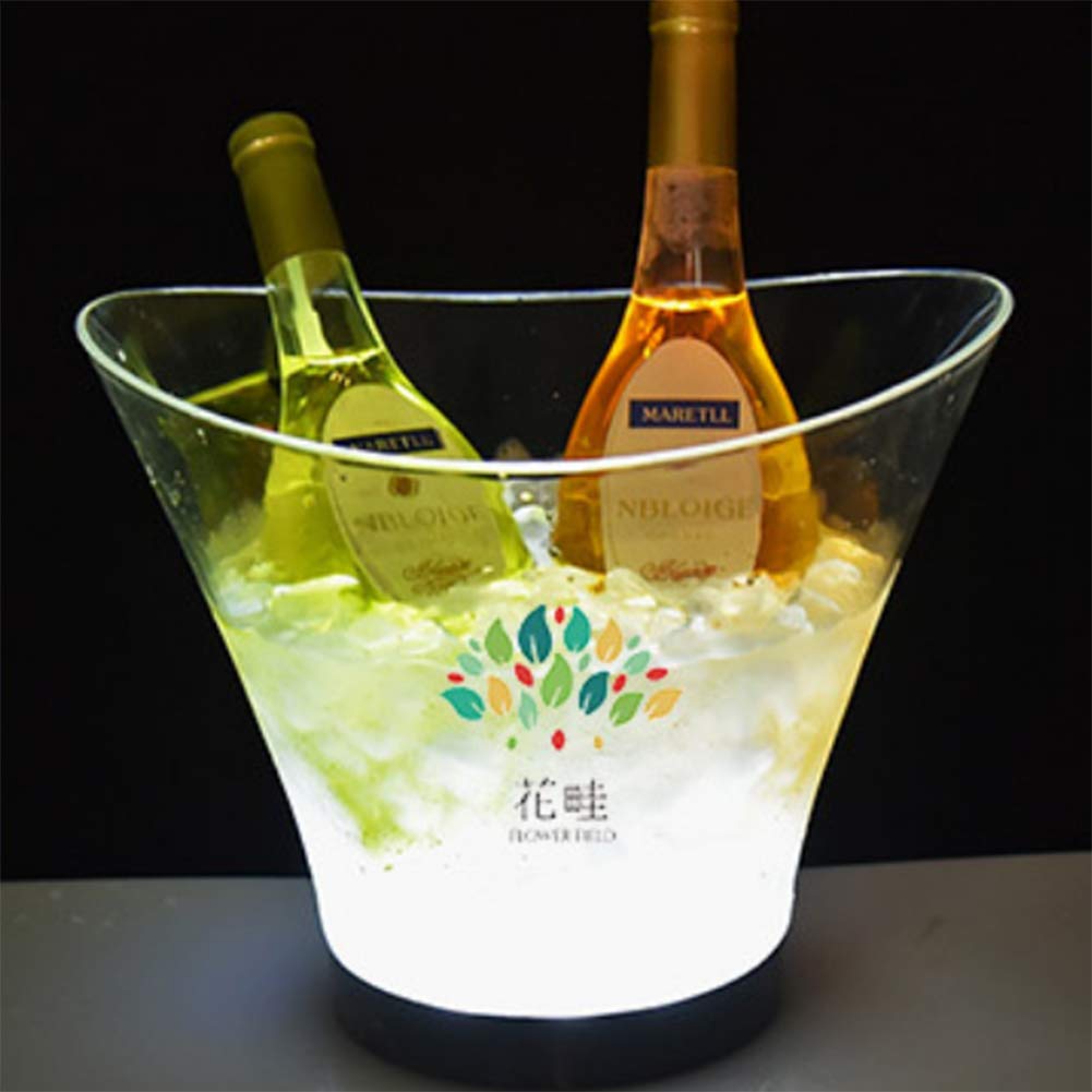 Secchiello Ghiaccio A LED - 6 Litri, Con Luci Colorate - Per Birra, Vino, Champagne - Ideale Per Home Bar - Foto 13