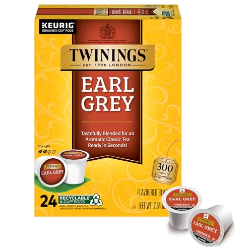 Twinings® Earl Grey Tea, Keurig® K-Cup® Pods, 24/Box