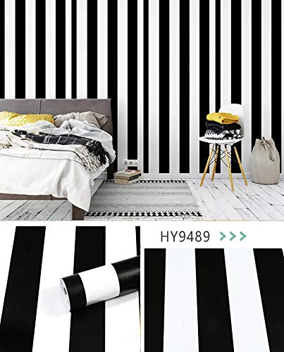 VI COLLECTIONS Black & White Lines Wallpaper 200 cms by 45 cms (B08L24NY3W) Amazon Price History, Amazon Price Tracker
