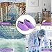 JaGely 11 Pairs Reusable Shoe Covers Non Slip Cloth Washable Thickened Bowling Shoe Covers for Indoors Men Women(Light Purple)