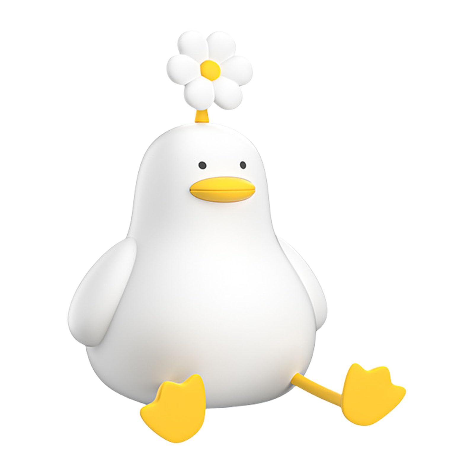 Jazuaiao LED Rechargeable Cartoon Lamp Children Bedside Lamp Silicone Night Light 3 Levels Dimmable Night Light Rechargeable Bedside Table