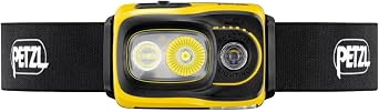 PETZL Headlamp Swift RL Black/Yellow - Black, Yellow