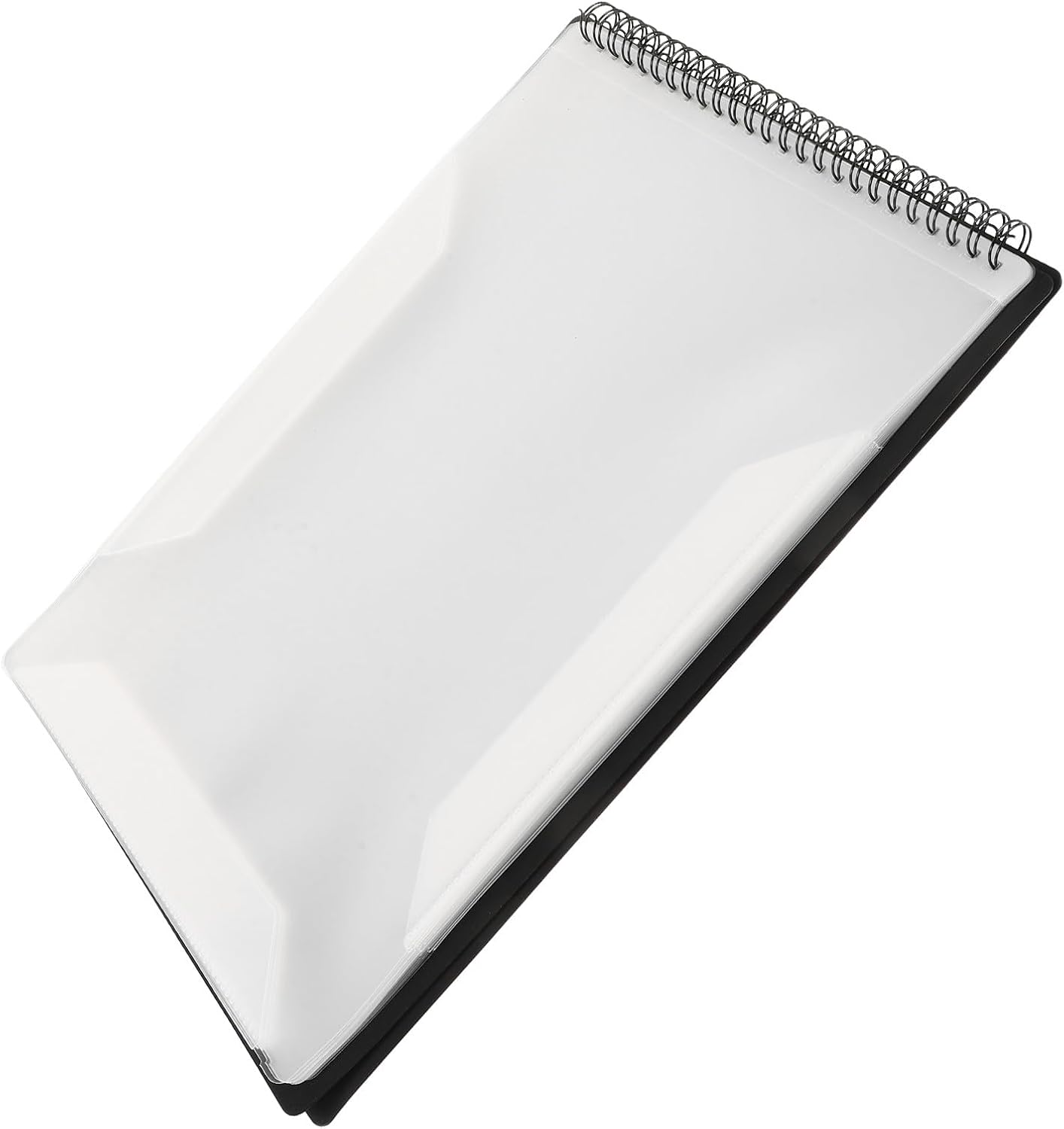 GLEAVI A4 Sheet Music Folder for Choir and Marching Band Black Horizontal Flip Music Sheet Organizer Page Holder for Transporting and Storing Scores