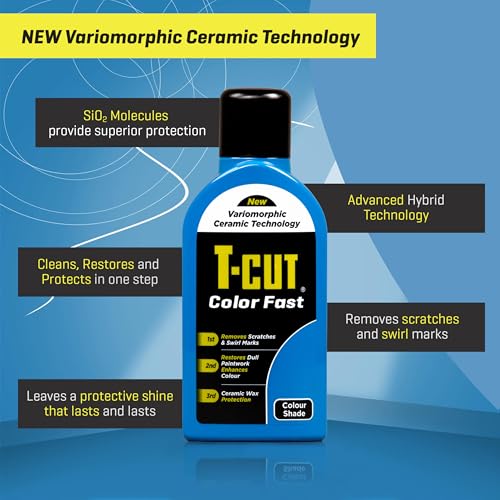 Removedor de rayones T-Cut Color Fast Midnight Blue 17 Oz y Aplicador miniatura 4