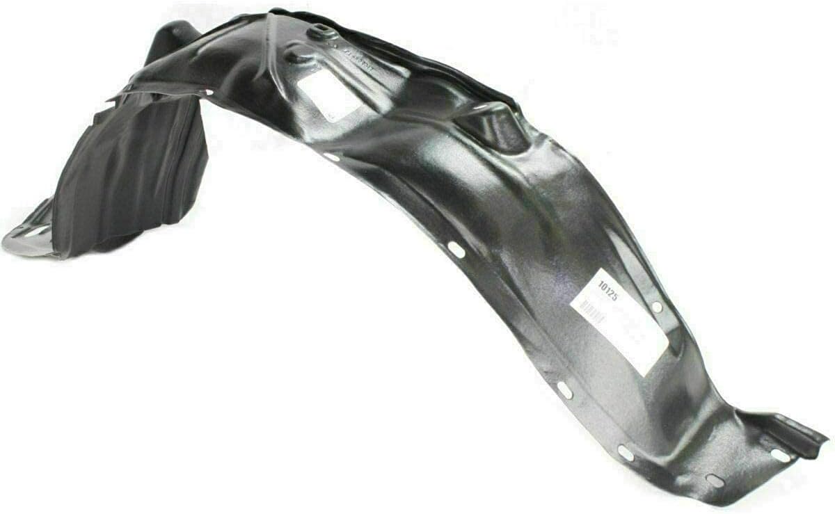 Front Fender Liners + Engine Splash Shield Under Cover For 2006-2011 Honda Civic Sedan Direct Replacement 74101SNAA00 74151SNAA00