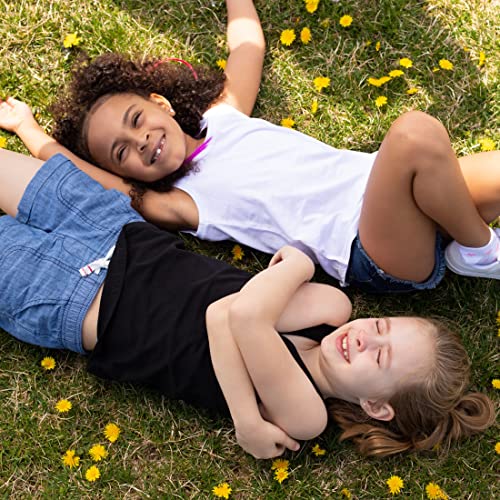 Brix Girls 4-Pack Tank Tops - Jersey Cotton Comfort Soft Sleeveless Tunic Tees.4