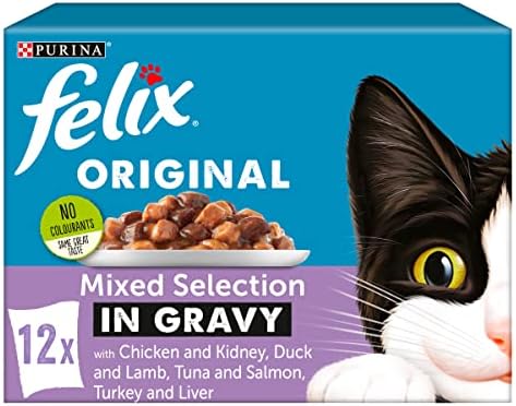 FELIX Naturally Delicious Cat Treats Chicken and Catnip 8 x 50 g