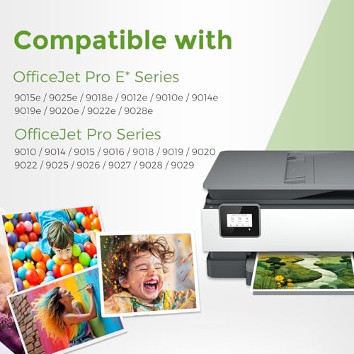 Image of 962XL Ink Cartridges Combo Pack 9015e 9010 Replacement for HP 962 XL Ink | Upgraded Chip HP962 HP962XL High Yield & Vivid Color Use for OfficeJet Pro 9015e 9010e 9018e 9012e 9020e 9025e 9028e Printer