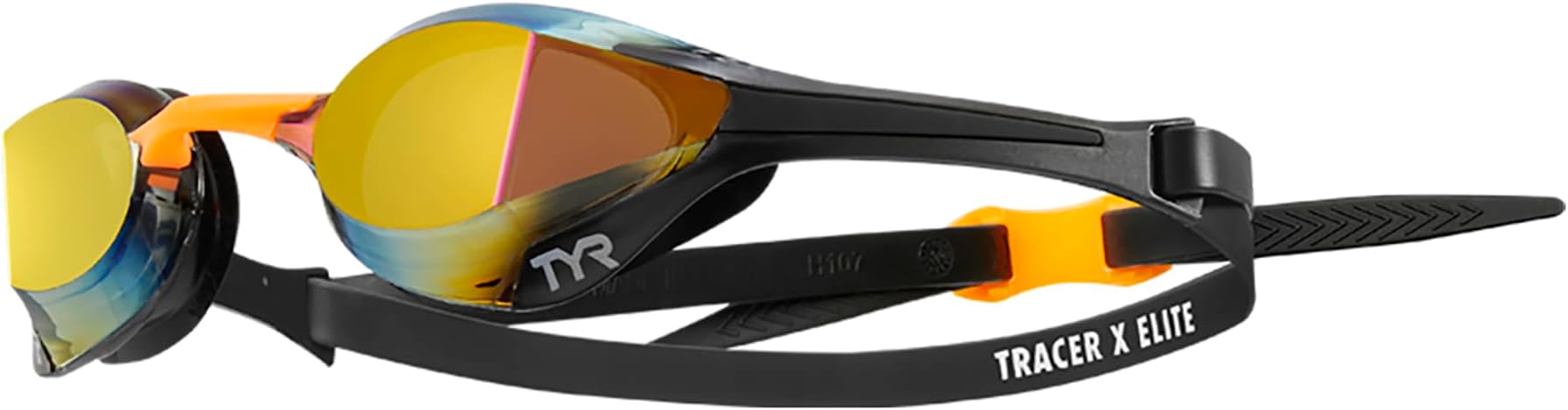 TYR unisex Tracer X Elite Mirrored Race Goggles Adult Fit
