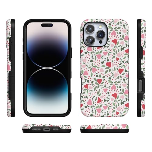 Casely iPhone 16 Pro Case | Vines of Love | Floral Heart | Bold Protective Design | Compatible with MagSafe by Casely - Used condition - Image 8