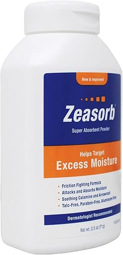 Miniatura 3 de Zeasorb Prevención Polvo súper absorbente para pies, 2.5 onzas