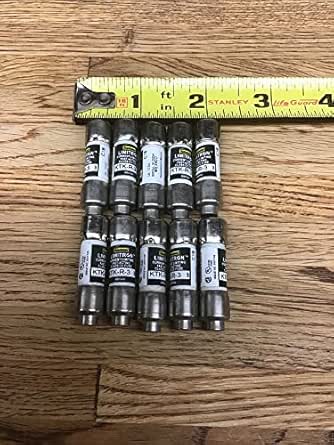 10 Pcs of New KTK-R-3 Amp Fuses Class CC 600Vac B-5: Amazon.com: Tools ...