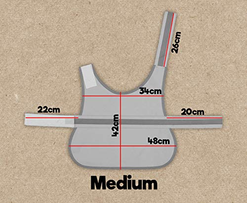 Spoilt Rotten Pets Medium Size Blue 'Assistance Dog' High Visibility Lightweight Coat Hi Viz Vest For Dogs (Medium, Blue) - Image 6