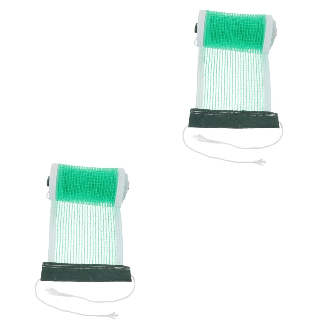 Yardwe 2pcs Indoor Pong Net j Pin Sturdy and Stable Lightweight Foldable for Serving Sports Easy to Set up Anywhere