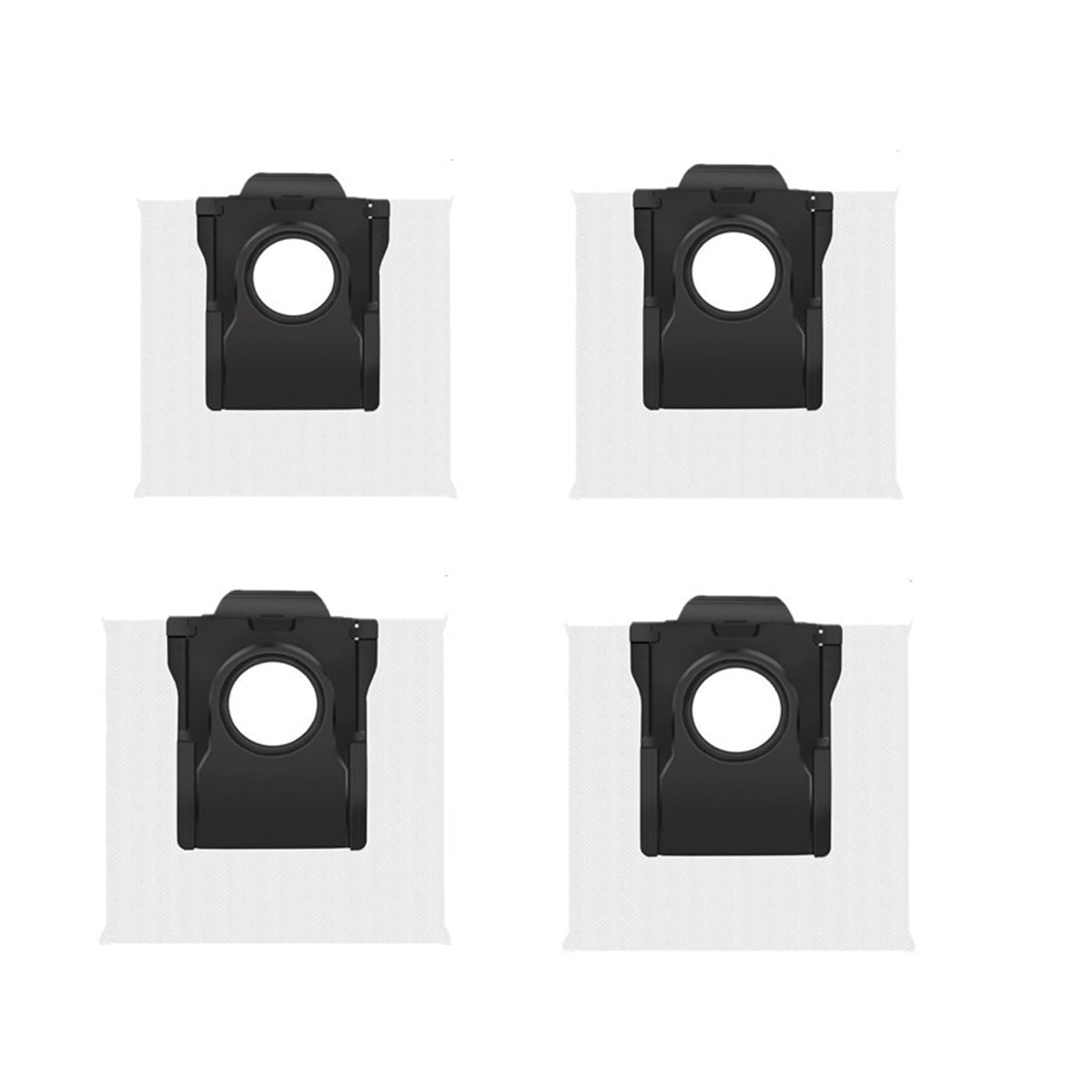 EEZII Dust Collection Bag Replacement, Compatible For Dreame, X40 Pro X40 Ultra X30 Ultra S30 S30 Pro Vacuum Cleaner Spare Parts(4pcs)