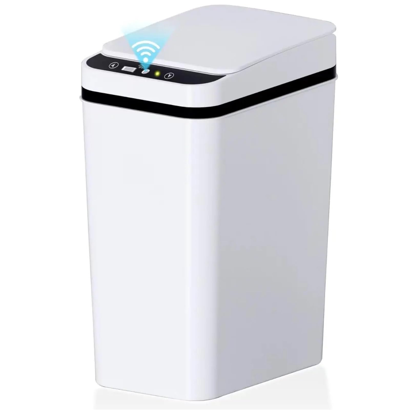 Bote de basura para baño automático de 12L con tapa y sensor 8