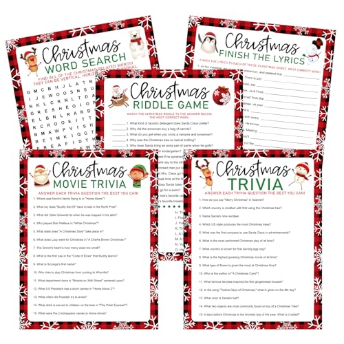 Cartes de questions de Noël pour briser la glace lors des repas de fête