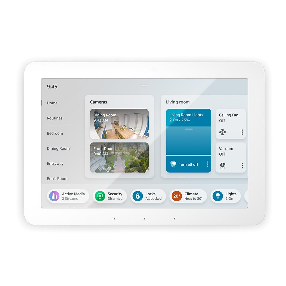 Amazon Echo Hub | 8” smart home control panel with Alexa | Compatible with thousands of devices
