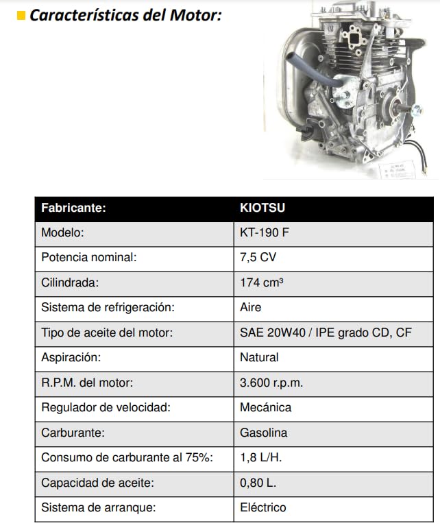 BRICOSOL GENERADOR GASOLINA AYERBE 6000 INVERT E